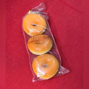 Set of 3 Faux Bagels, NWT